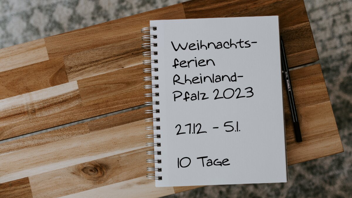 Weihnachtsferien Rheinland-Pfalz 2023