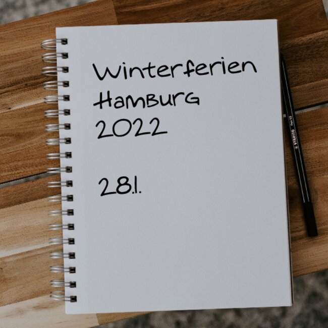 Winterferien Hamburg 2022: 28.01. - 28.01.