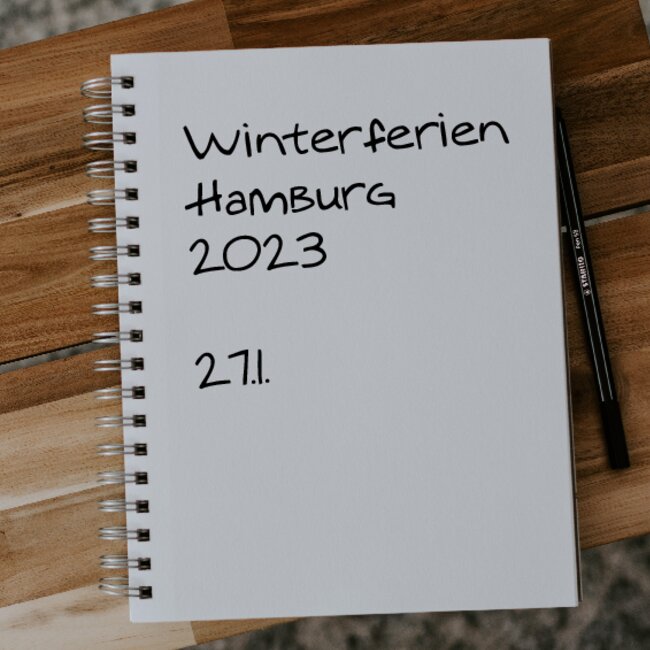 Winterferien Hamburg 2023: 27.01. - 27.01.